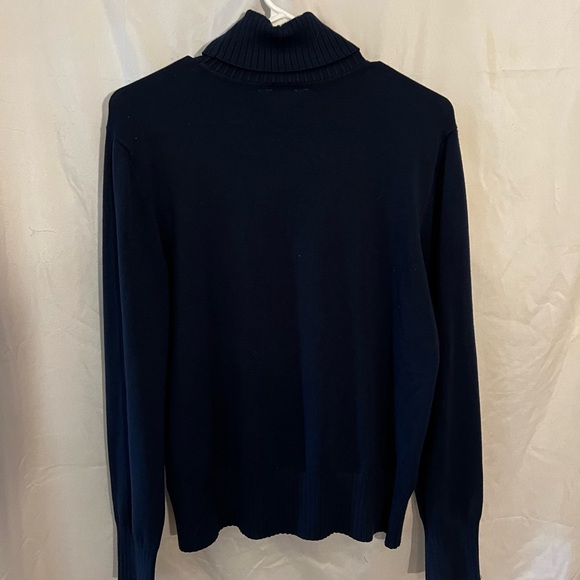 Navy blue turtleneck. Size XXL. Time and Tru Brand - Picture 3 of 3